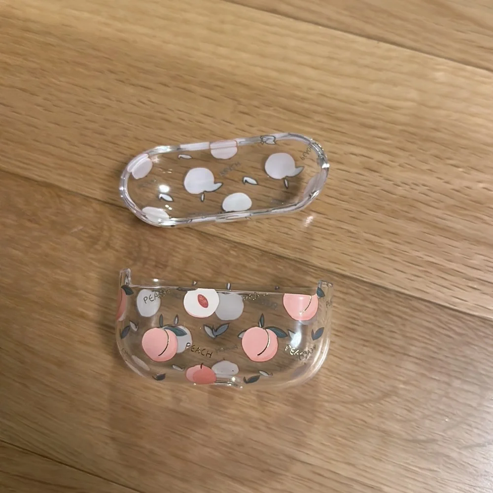 Apple AirPod pro peach case protector